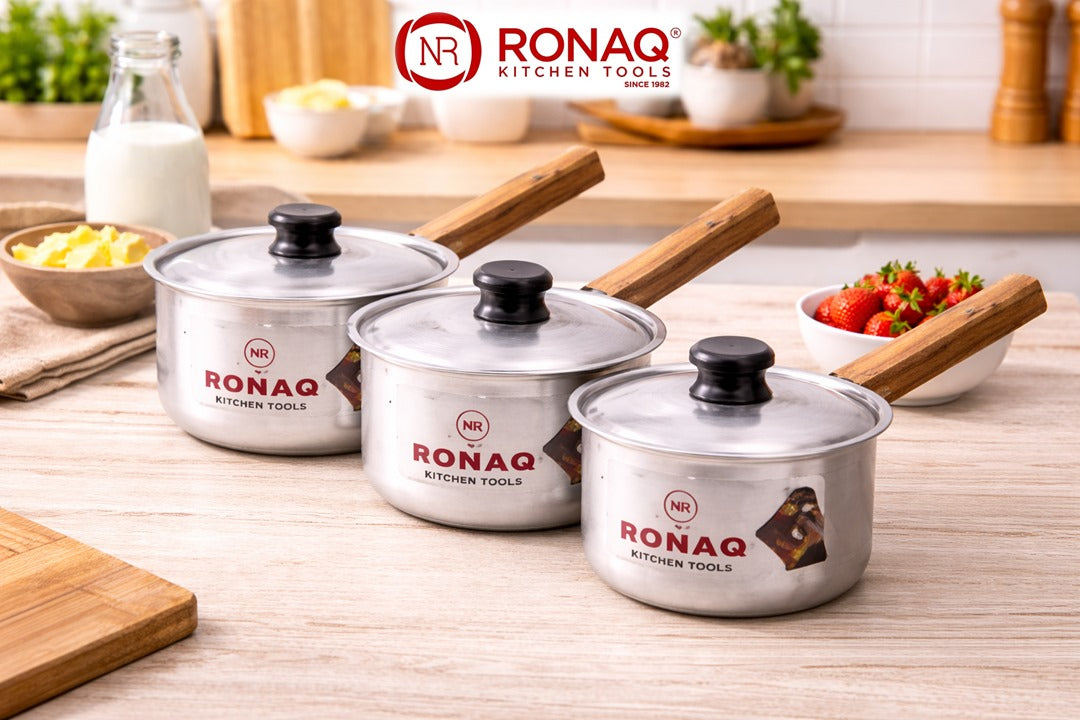 Silver ALuminium Sauce pan