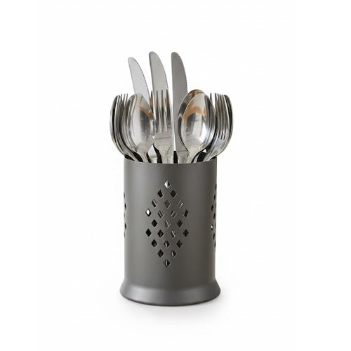 Aluminum spoon stand.
