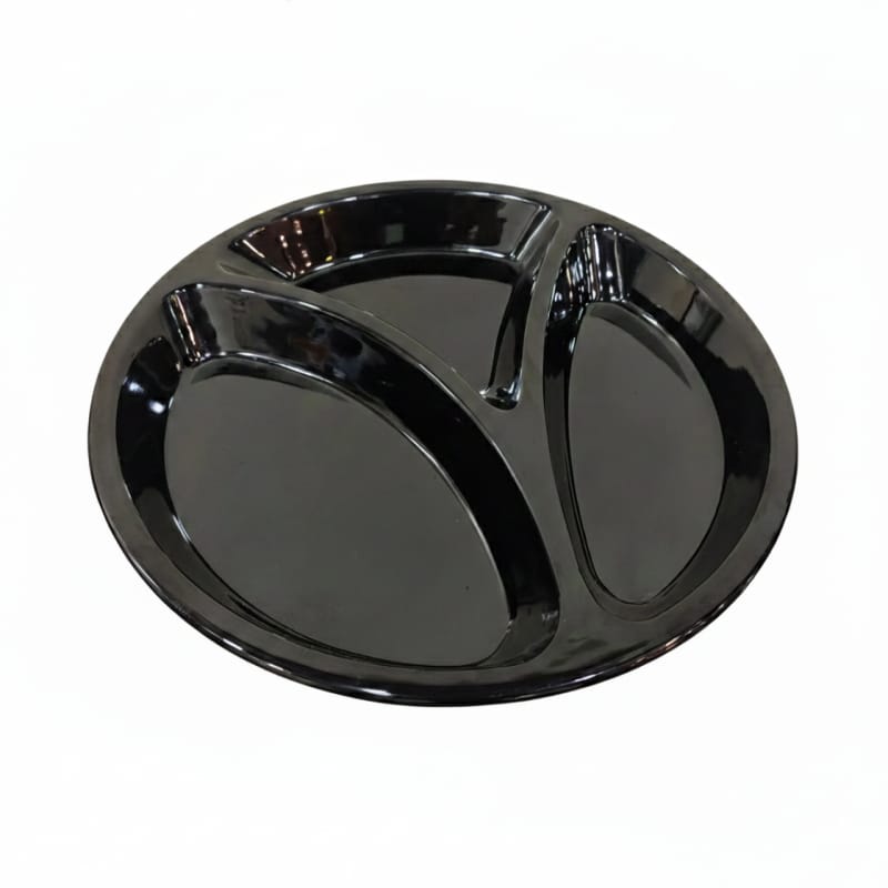 Malamine 3 portion tray