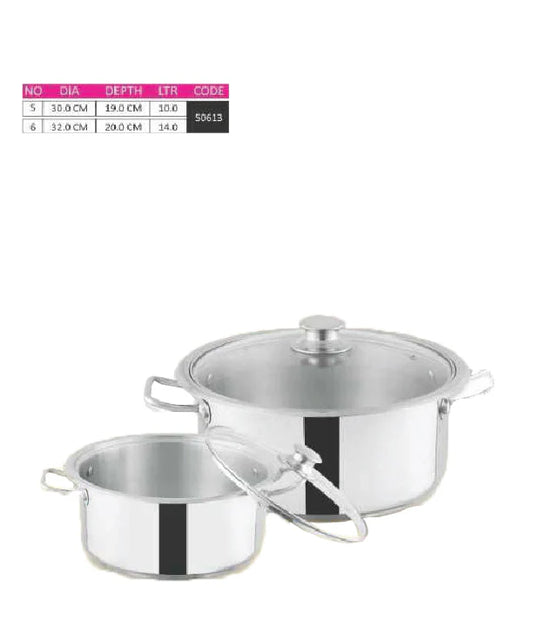 Sonex Stainless Steel Mega POT SET