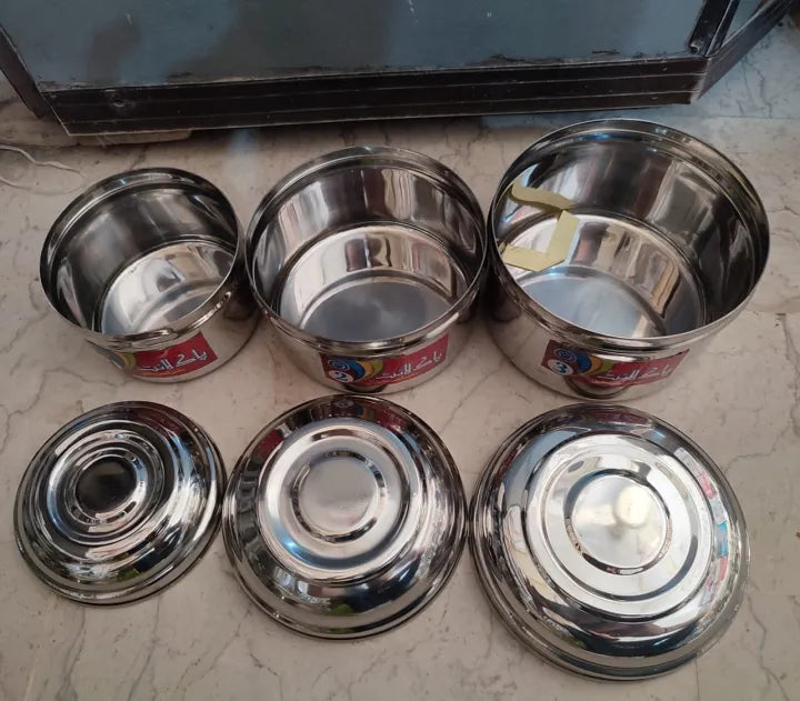 Stainless Steel butter pot food storage box Heavy Material