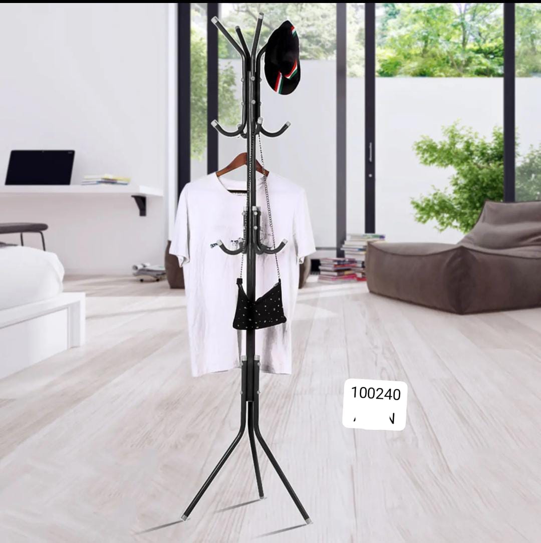 Coat rack iron material