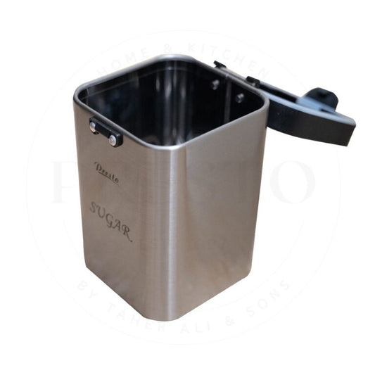 3pcs Set Stainless steel Airtight Canister storage box tea milk sugar 450gram capacity