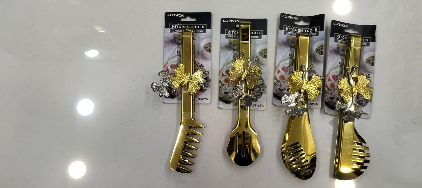 Stainless steel flower tong golf high quality. 4pcs set