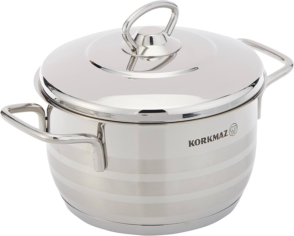 Origional Korkmaz 18/10 stainless steel Astra Casserole made in TURKEY