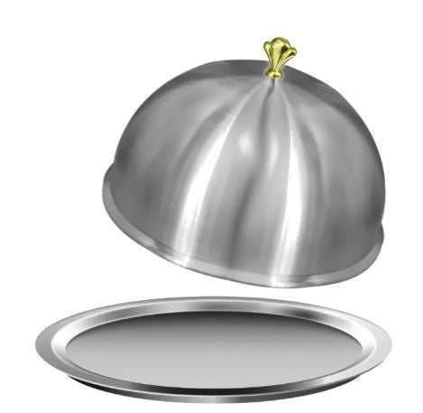 Bbq platter stainless steel beautiful heavy