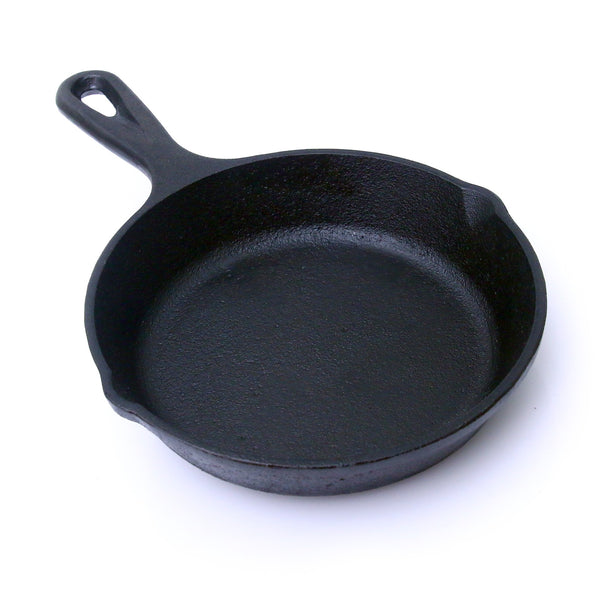 Cast iron frying pan slillet