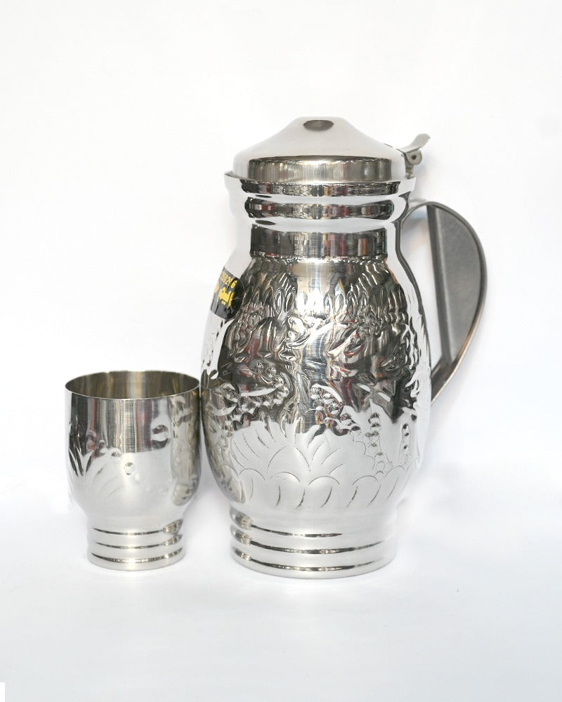 Naqsheen water set 6 glass 1 jug