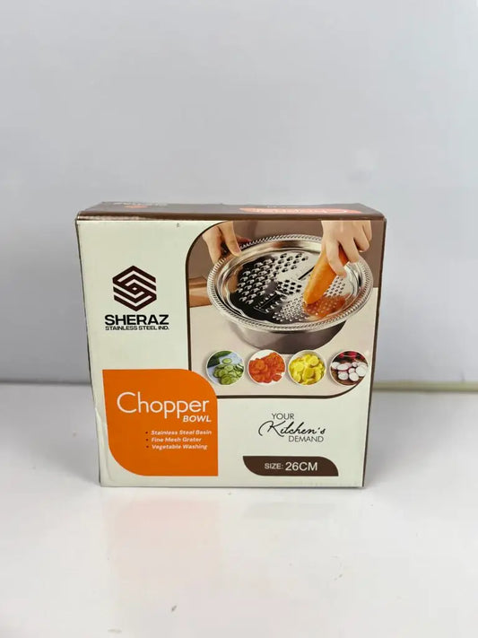 Stainless Steel Kaddu Kash with bowl