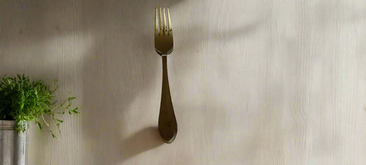 Golden stainless steel Cutlery set 14 gage heavy