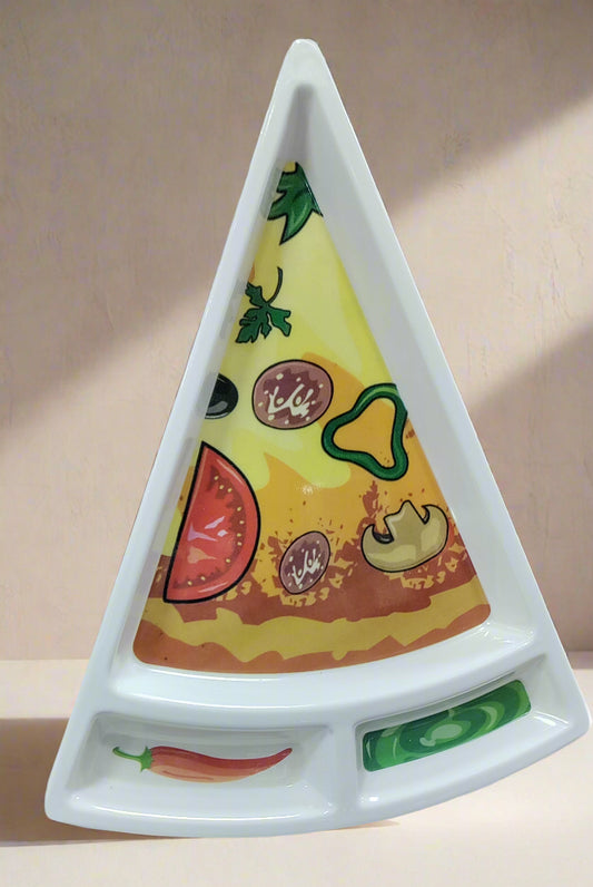 Kids Pizza Tray beautiful melamine plate best for birthday gifts