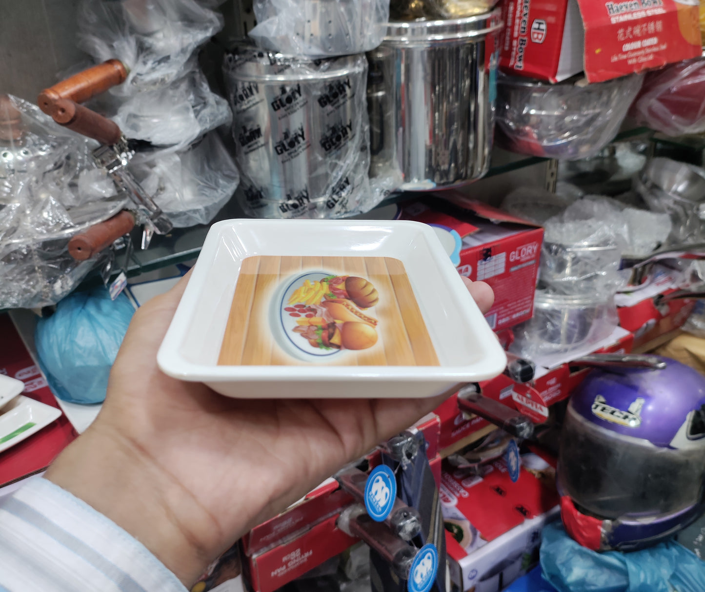 Kids BURGER Tray beautiful melamine plate best for birthday gifts
