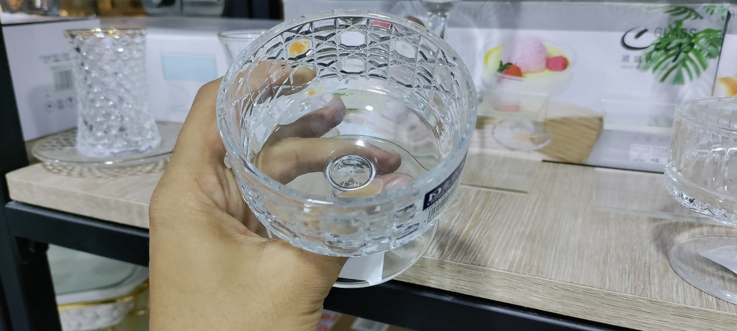 Set of 6 Luxury amazing icecream bowls heavy