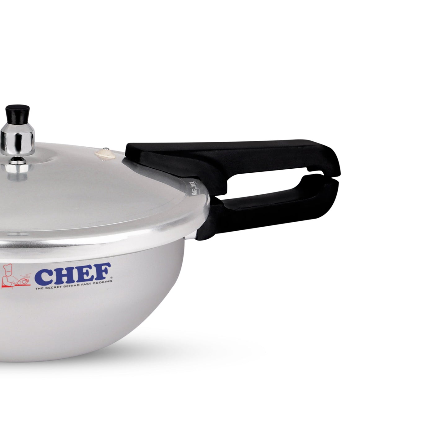 Chef aluminium Pressure Cooker 2 in 1 karahi
