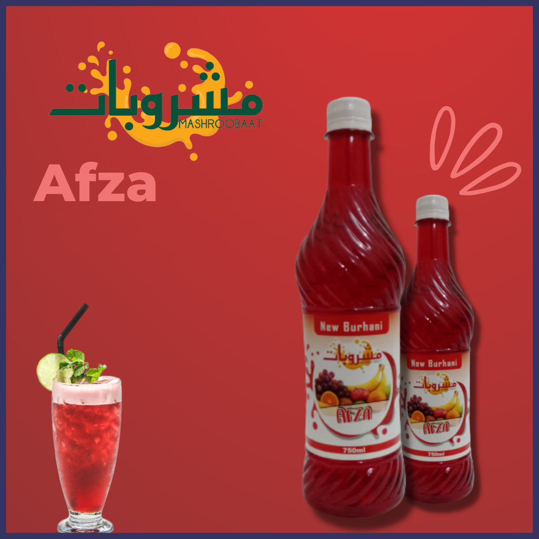 Pack of 2 AFZA Flavor Syrup sharbat