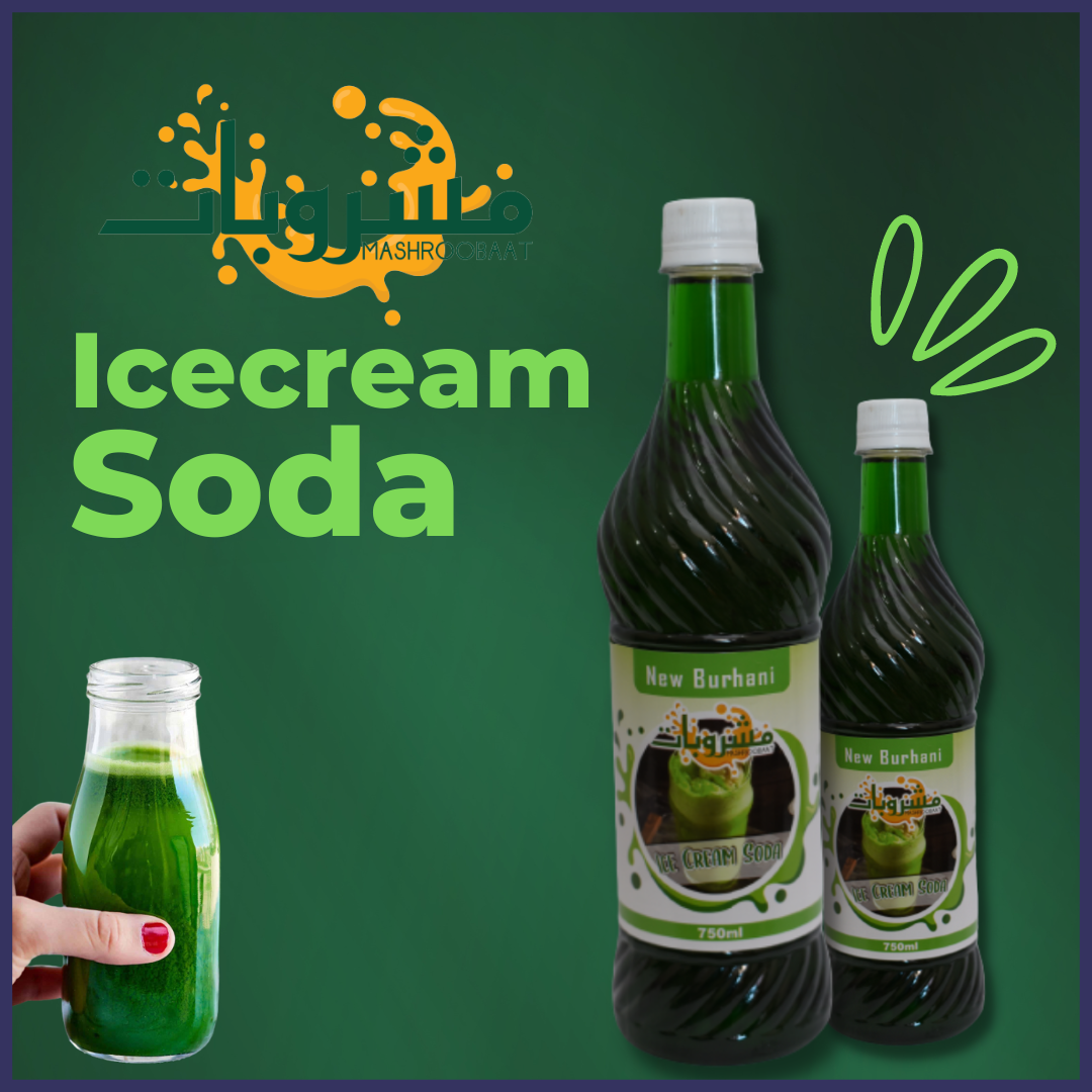 Pack of 2 ICECREAM SODA Flavor Syrup sharbat