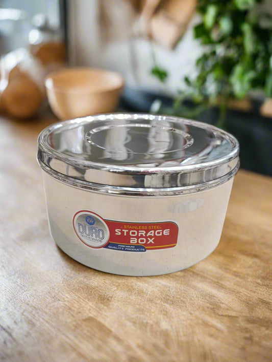 6pcs set Stainless Steel Storage Boxes Rust Free Healthy Hygienic