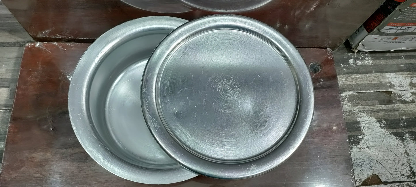 Anodized heavy lagan dadabhoy flat bottom for biryani kofta gravey
