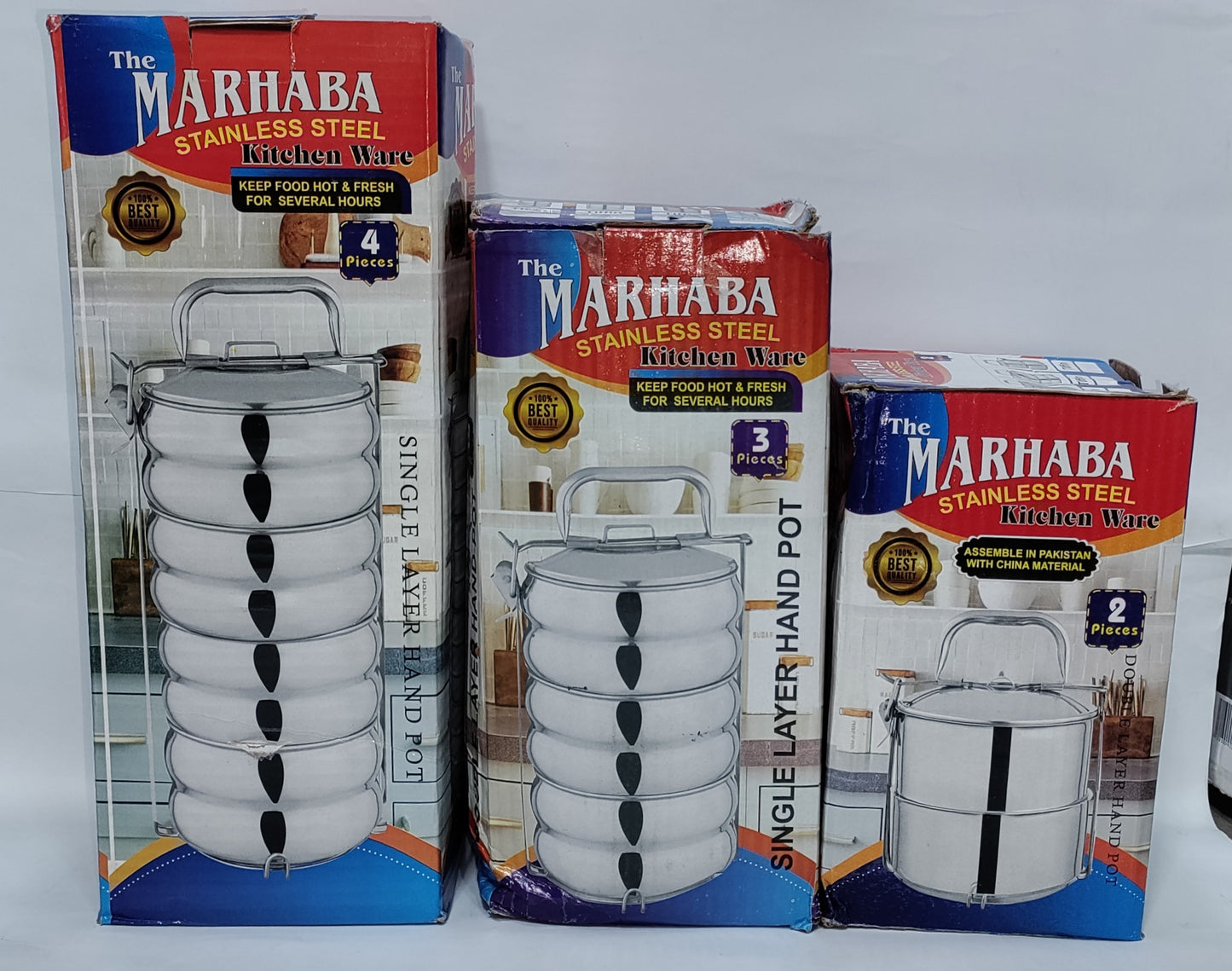 Stainless Steel hot Tiffin