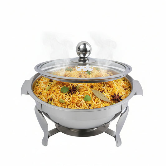 Stainless Steel Serving Platter Donga Beautiful Hakimi Steel