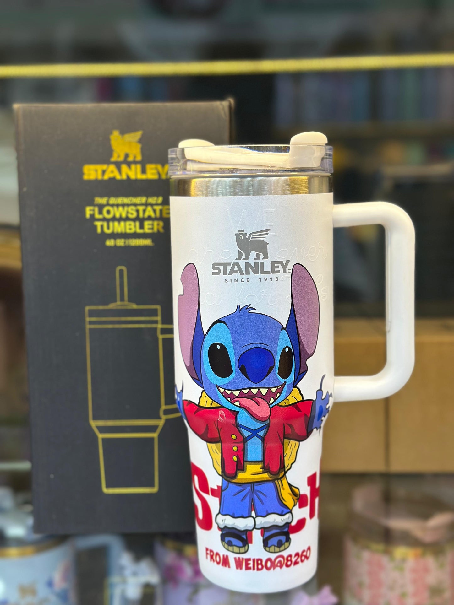 The Stanley x Stitch Special Edition 40oz H2.0