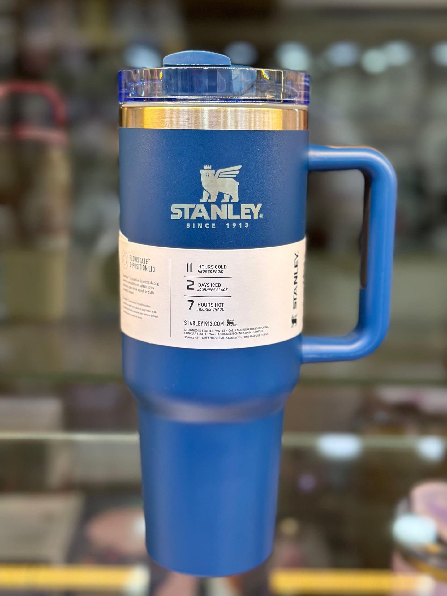 Stanley Tumbler with Double-Wall Insulation – Keeps Drinks Ice-Cold or Piping Hot for Hours