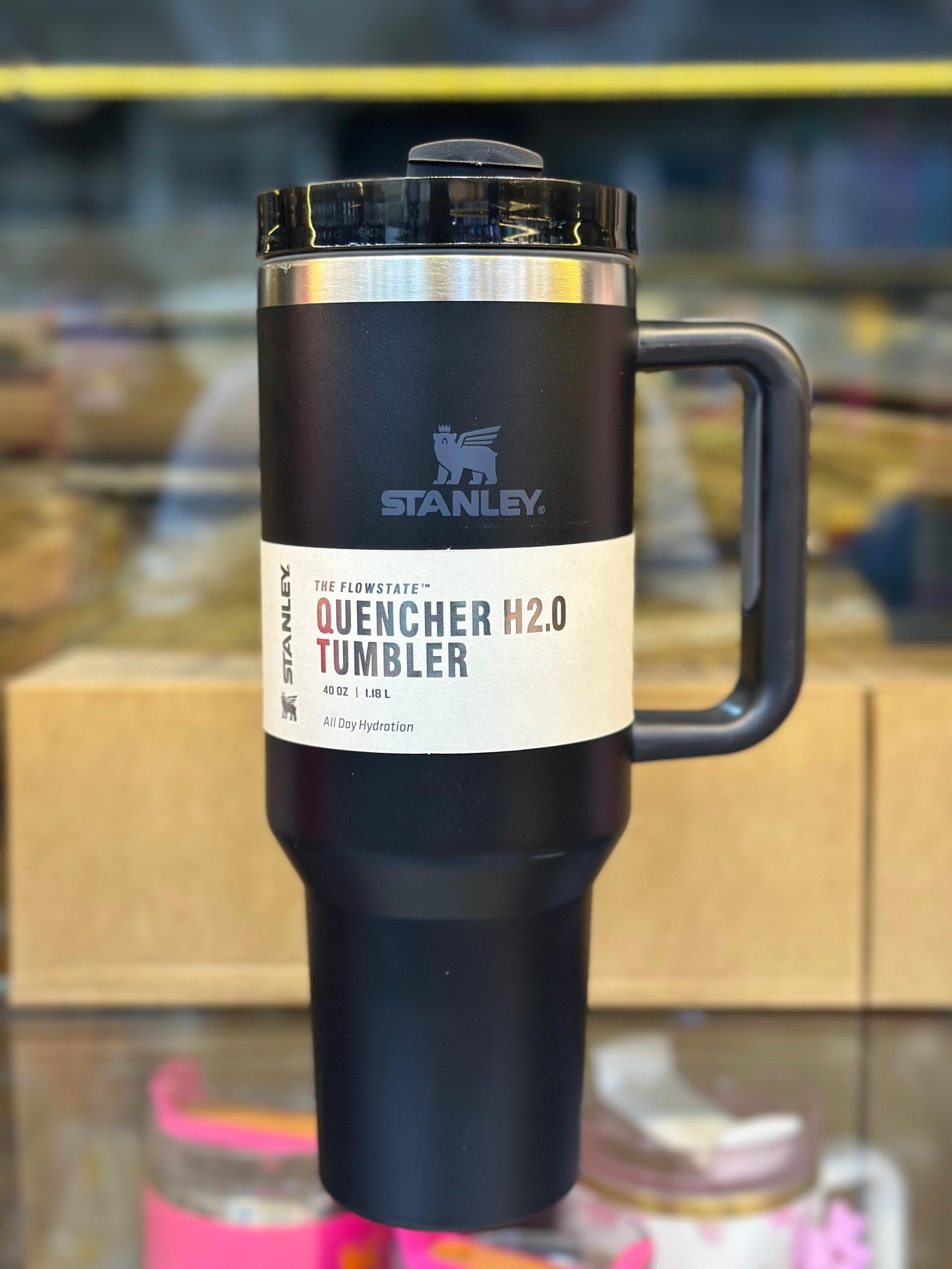 Stanley Tumbler with Double-Wall Insulation – Keeps Drinks Ice-Cold or Piping Hot for Hours