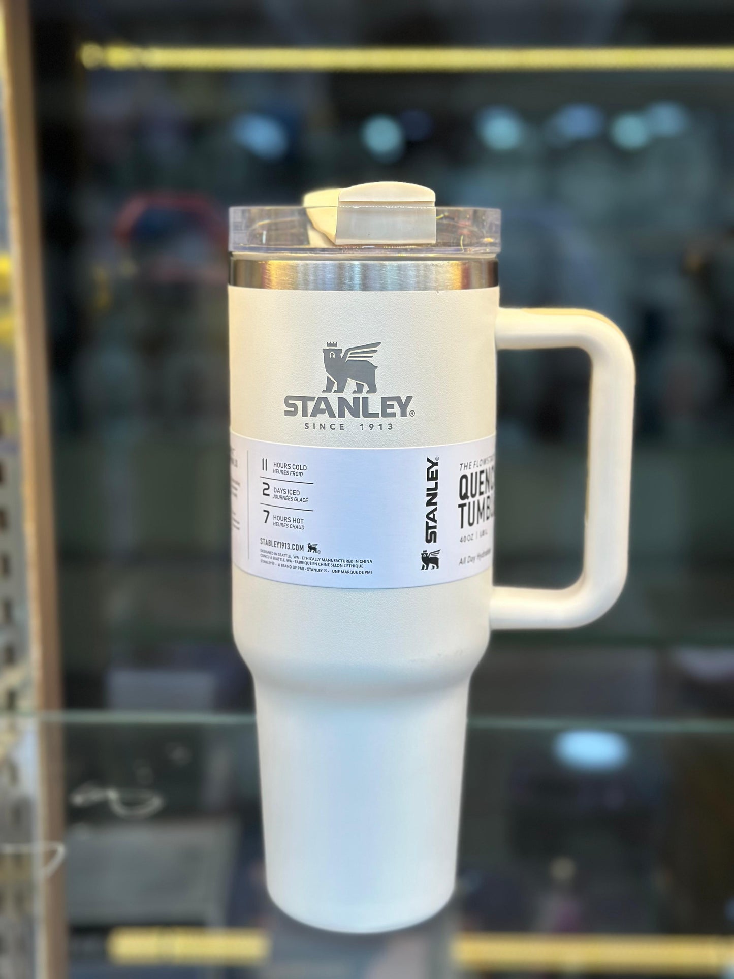 Stanley Tumbler with Double-Wall Insulation – Keeps Drinks Ice-Cold or Piping Hot for Hours