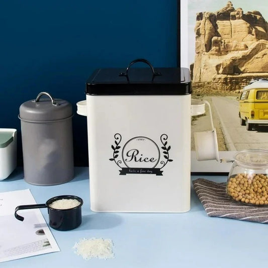 5L Airtight Rice Storage Container with Scoop