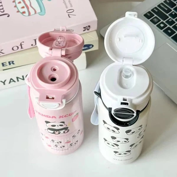 STAINLESS STEEL THERMOS CUP PANDA - 550ML