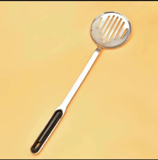 Stainless steel heavy palta , Karchi & serving spoon