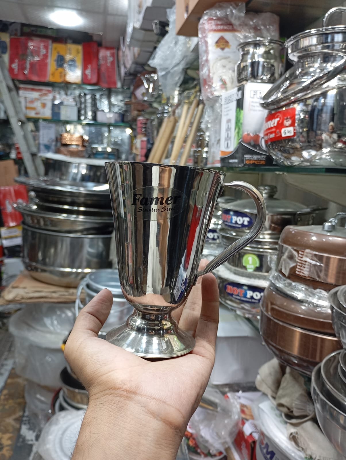 3pcs set 400ml Unique style beautiful steel mug rust free