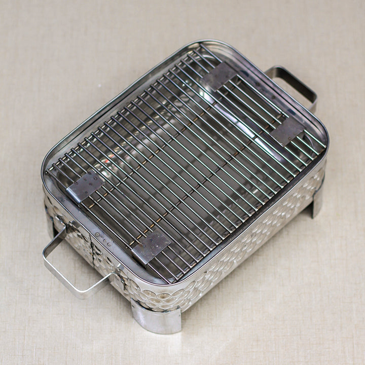 Silver BBQ Grill Best Quality