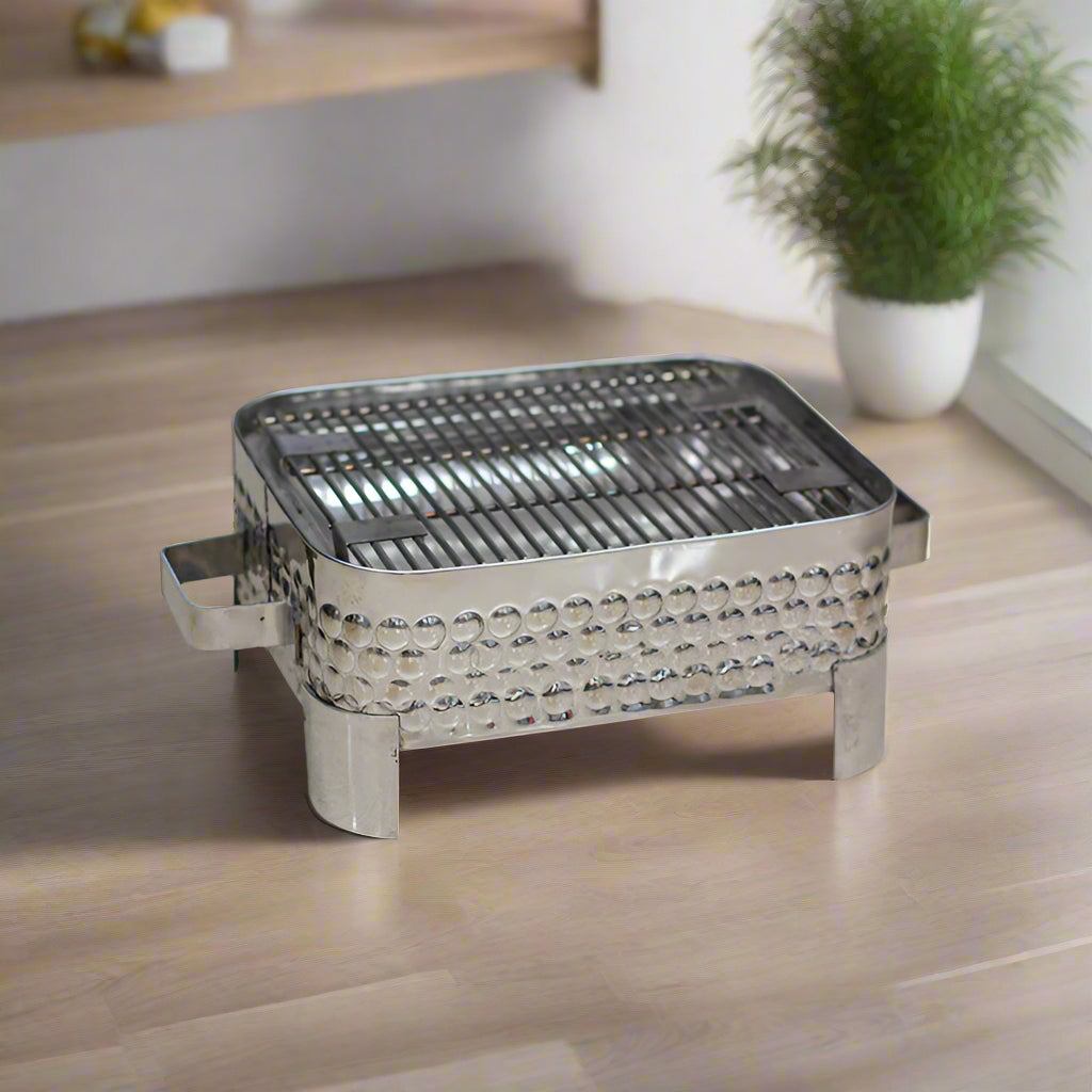 bbq silver grill for eid