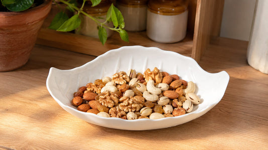 2pc set white Melamine leaf-shaped tray plate for serving