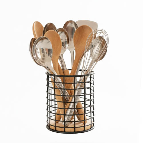 Spoon stand wood base