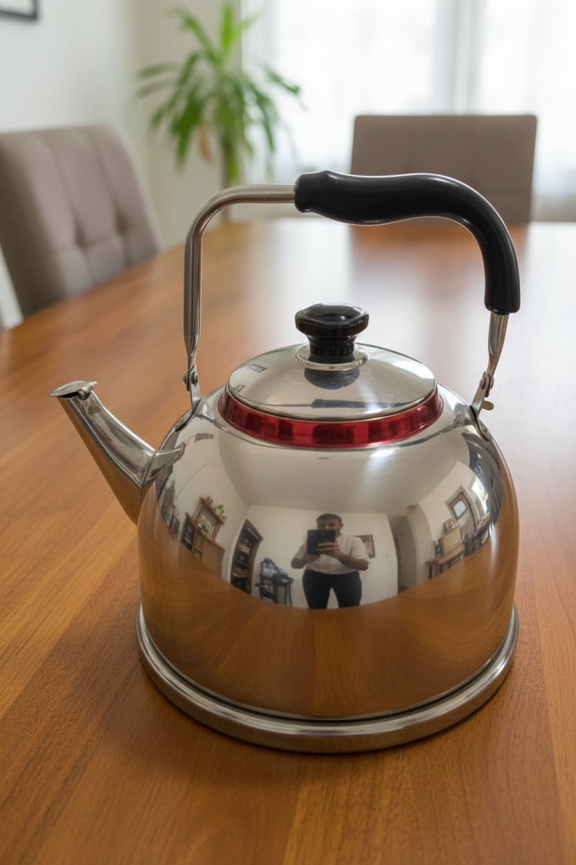Stainless steel kettle fancy beautiful weeding gifts mega sale hshome.pk pakistan arachi punjab