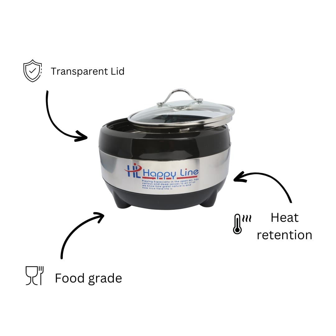 Happy Line Glass Top Hotpot