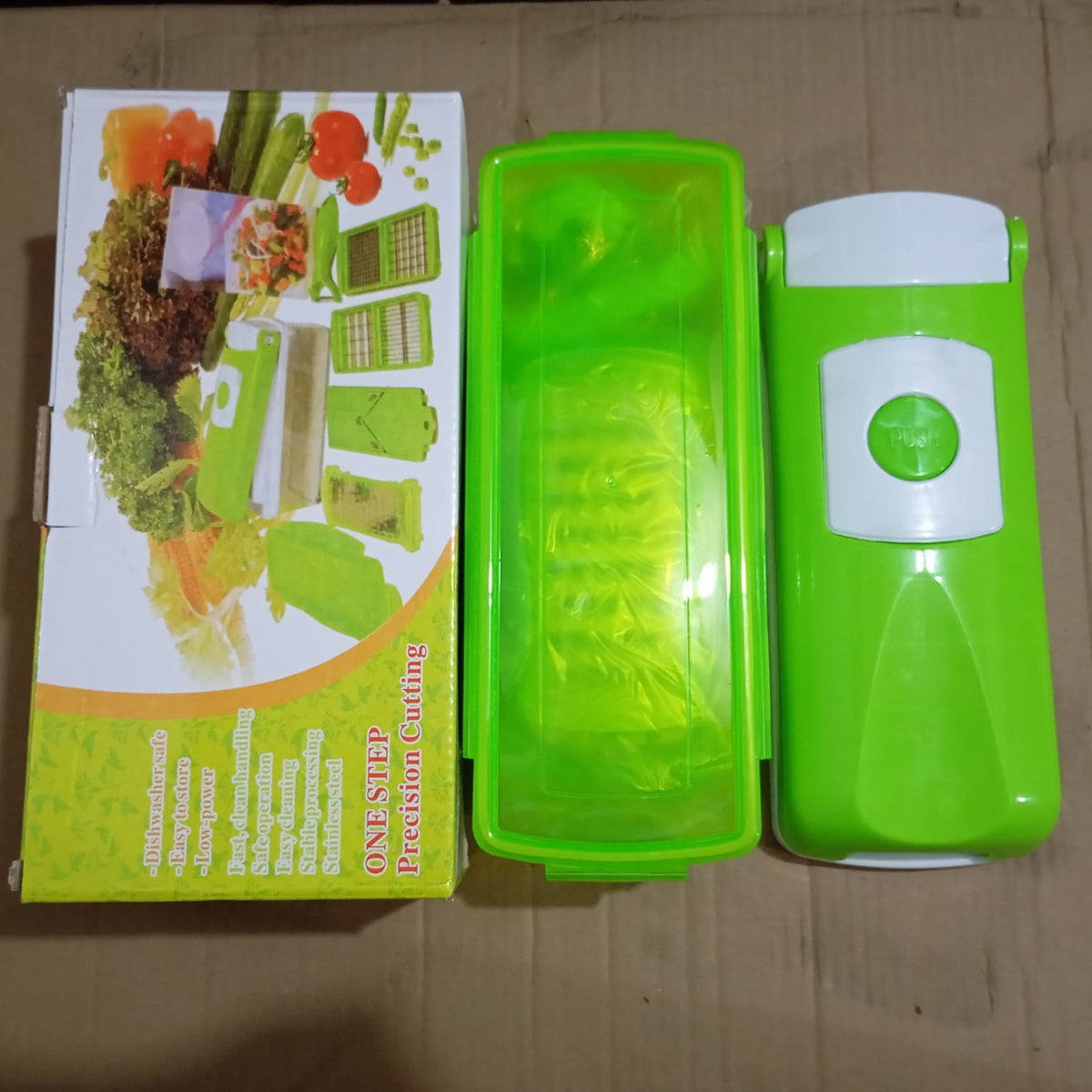 12-in-1 Multi-Function Vegetable Chopper & Slicer Set โ Fruit Cutter, Dicer, Grater & Peeler Kit