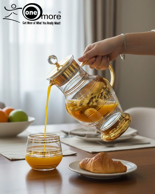 Fancy Glass Water Set