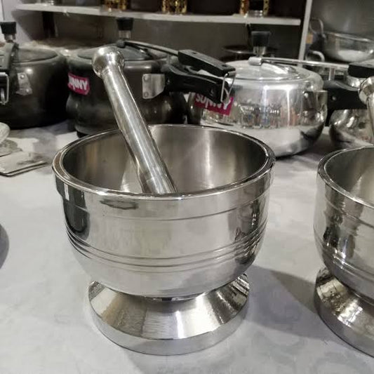 Steel hawan dasta mortar best quality heavy