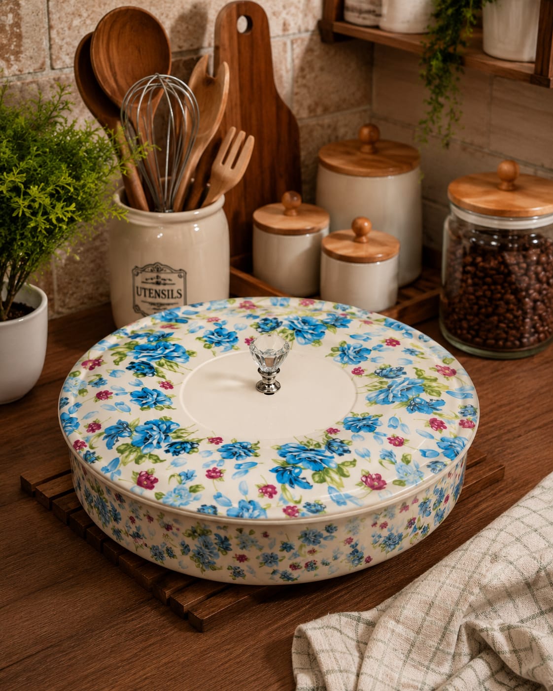 melamine-floral-roti-box-chapati-naan-bread-box-hshome-pk
