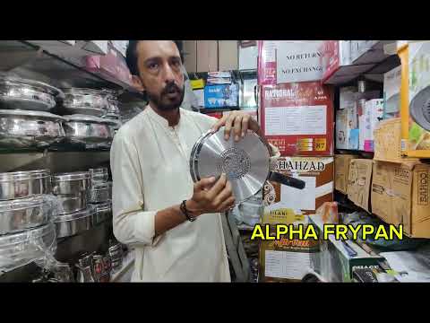 Set of 30cm 32cm Alpha Pots Casserole with Glass lid cuisine