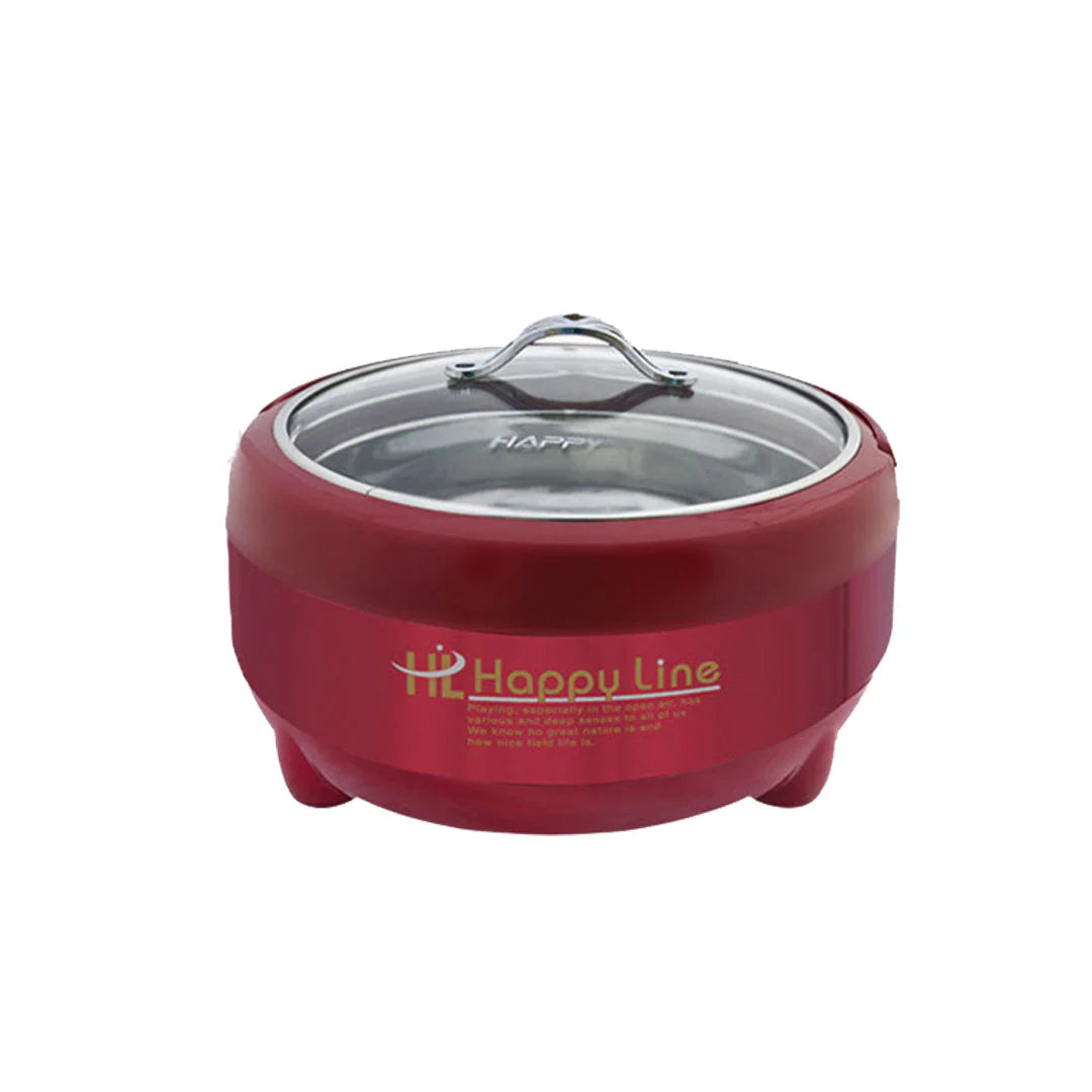 Sale Happy Line Metallic Red Hotpot