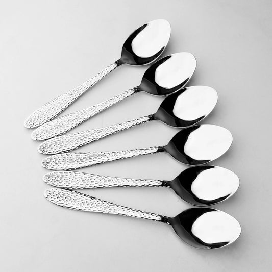 Food Grade Sus304 SPOONS 11 gage cutlery heavy hammered Premium
