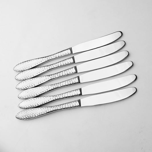 Food Grade Sus304 KNIVE 11 gage cutlery heavy hammered Premium