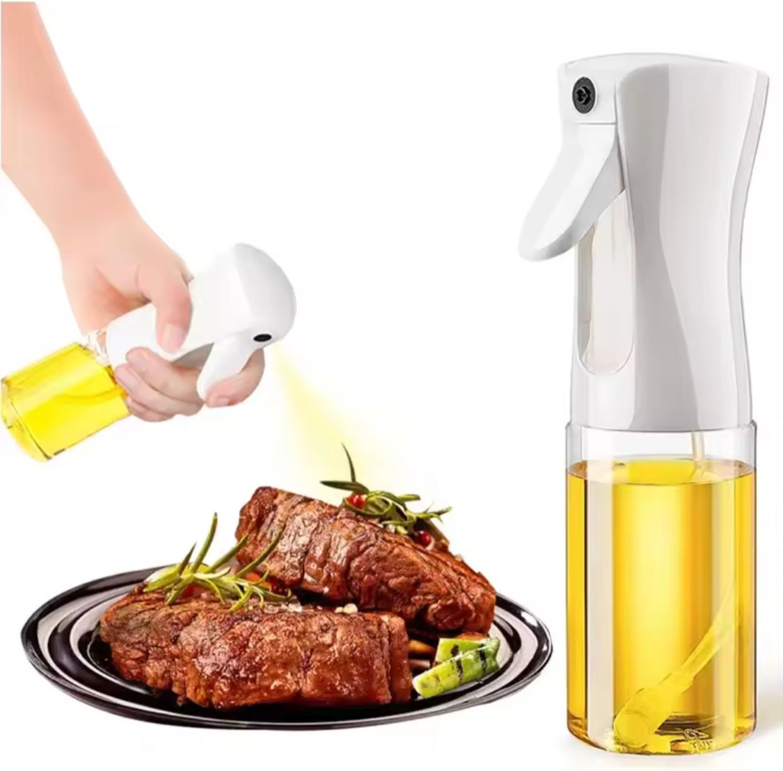 Oil spray bottle for cooking kitchen Olive oil spayer for camping BBq baking vinegar soya sauce