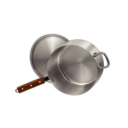 Sonex Stainless Steel Sauce Pot Set (wooden handle)
