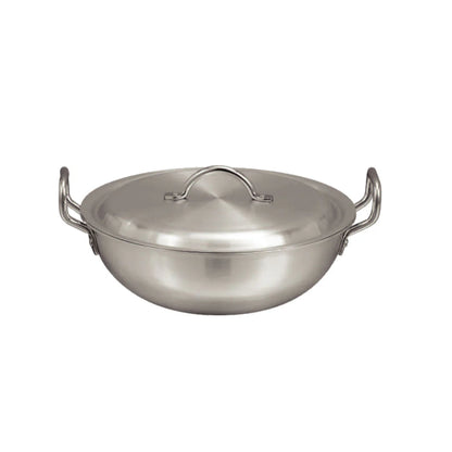 Sonex Stainless STEEL Round Karahi set
