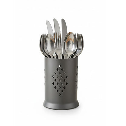 Aluminum spoon stand.